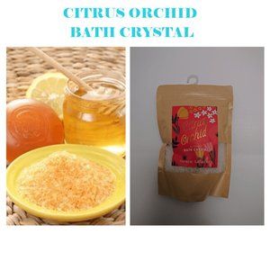 Citrus Orchid Scented Bath Crystal 15.87oz.